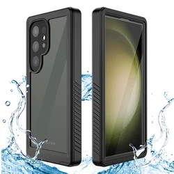 Shellbox shockproof dropproof anti-abrasion Built-in screen protector IP68 waterproof phone case for SamsungS24 S20FE S21 S23