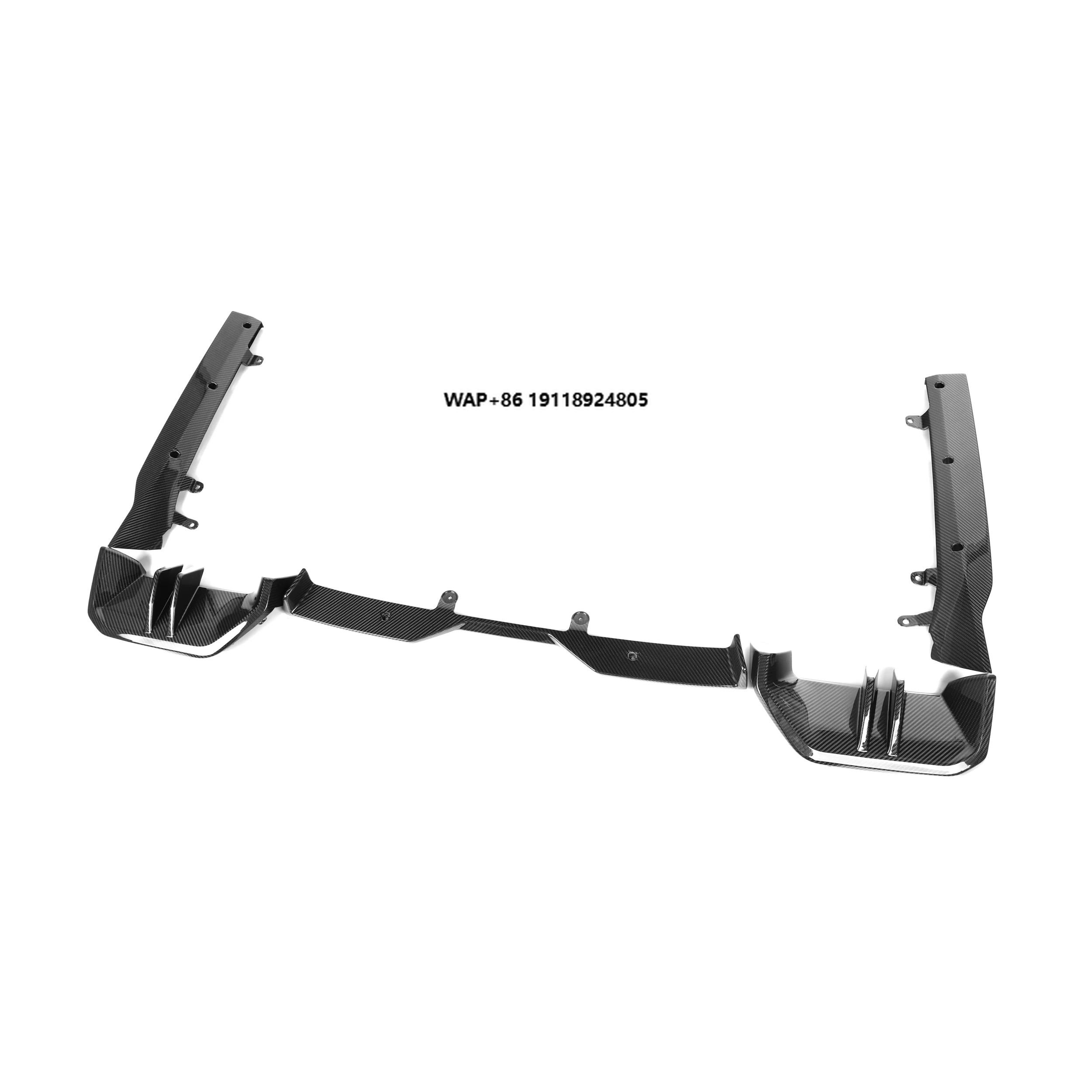 

Dry Carbon Fiber G60 Diffuser MP Style Rear Diffuser Splitters 5PCSFit for 5 Series G60 4-Door 2024+