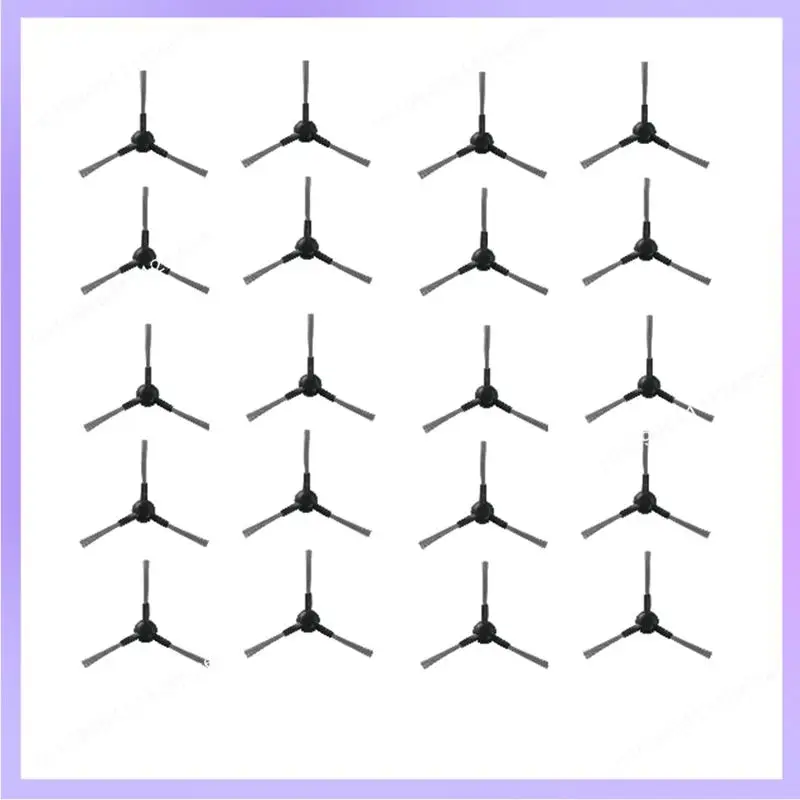 N83R 20 قطعة فرشاة جانبية ل Jonr P20 Pro الذاتي تفريغ جهاز آلي لتنظيف الأتربة أجزاء استبدال طويلة الأمد قطع الغيار الملحقات