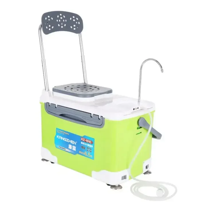 New Pumping Lighted Aerated Multifunctional Fishing Box Fishing Tackle Bucket barrels Four Foot Lifting Table Fishing Box