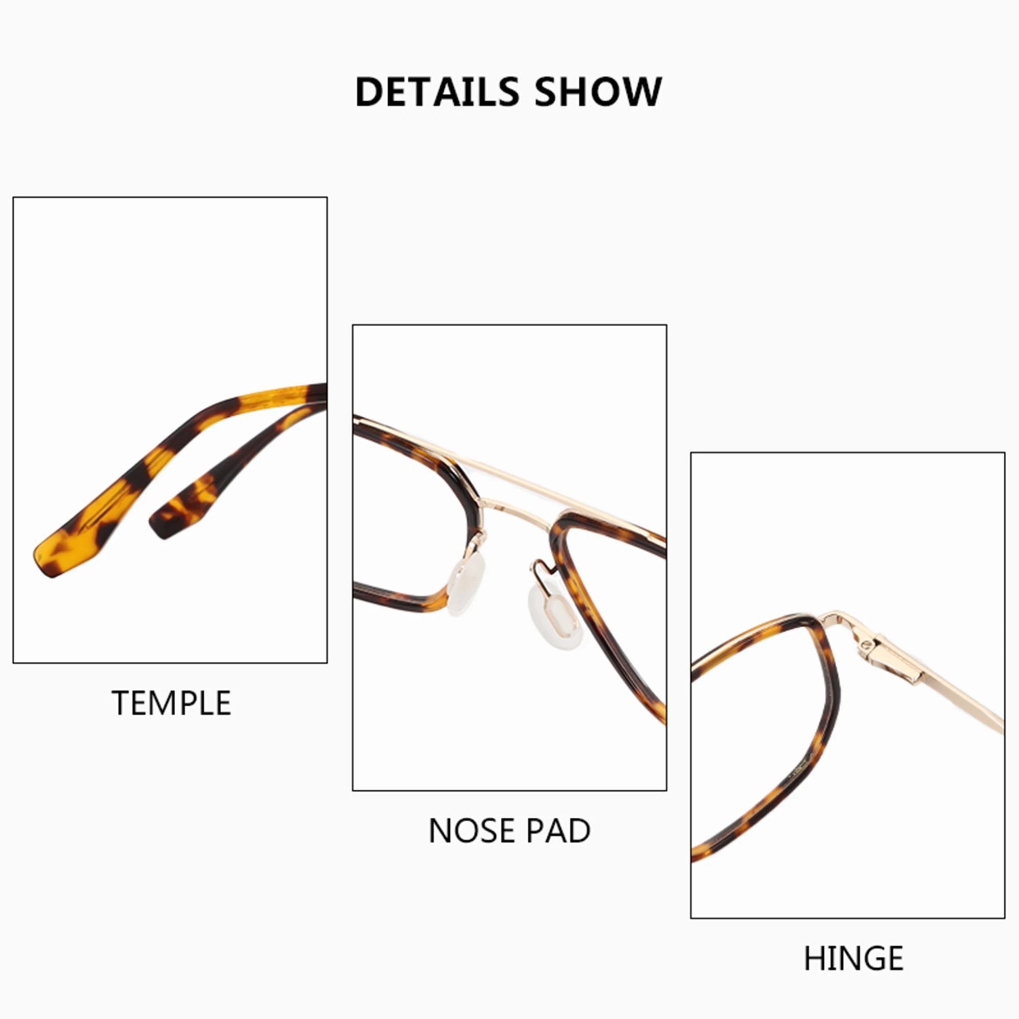 BLUEMOKY High Quality Metal Aviator Prescription Glasses Progressive Eyeglasses Men Myopia Photochromic Optical Eyewear