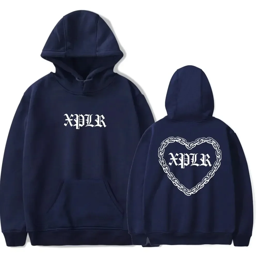 Sam e Colby XPLR Felpa con cappuccio da uomo e da donna Felpa con cappuccio casual a maniche lunghe Abbigliamento da strada caldo Top invernale