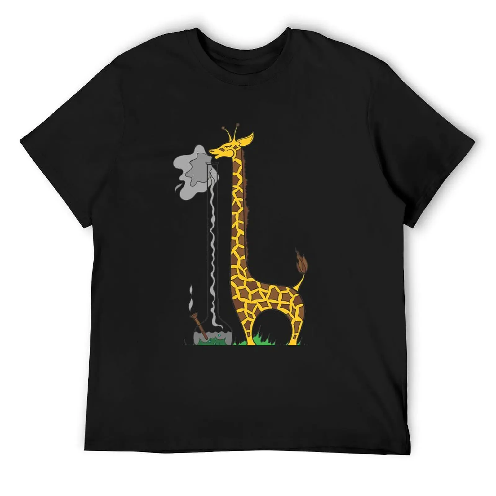 

Long Long Giraffe Bong T-Shirt affliction shirts baggy shirts graphics anime shirts graphic tee men