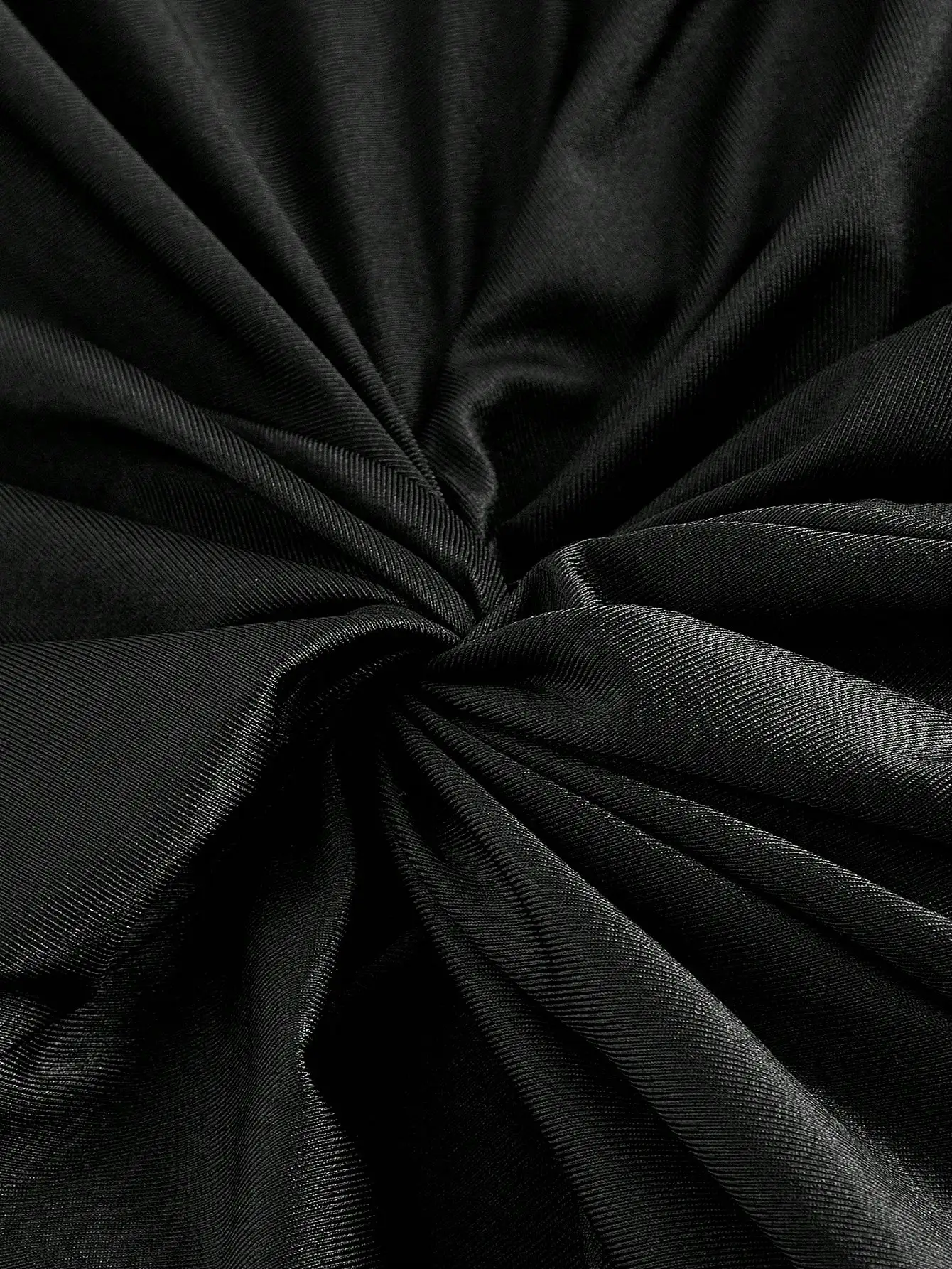 솔리드 컬러 비대칭 넥라인 주름 장식 롱 드레스, 웨딩 게스트 드레스 여성용