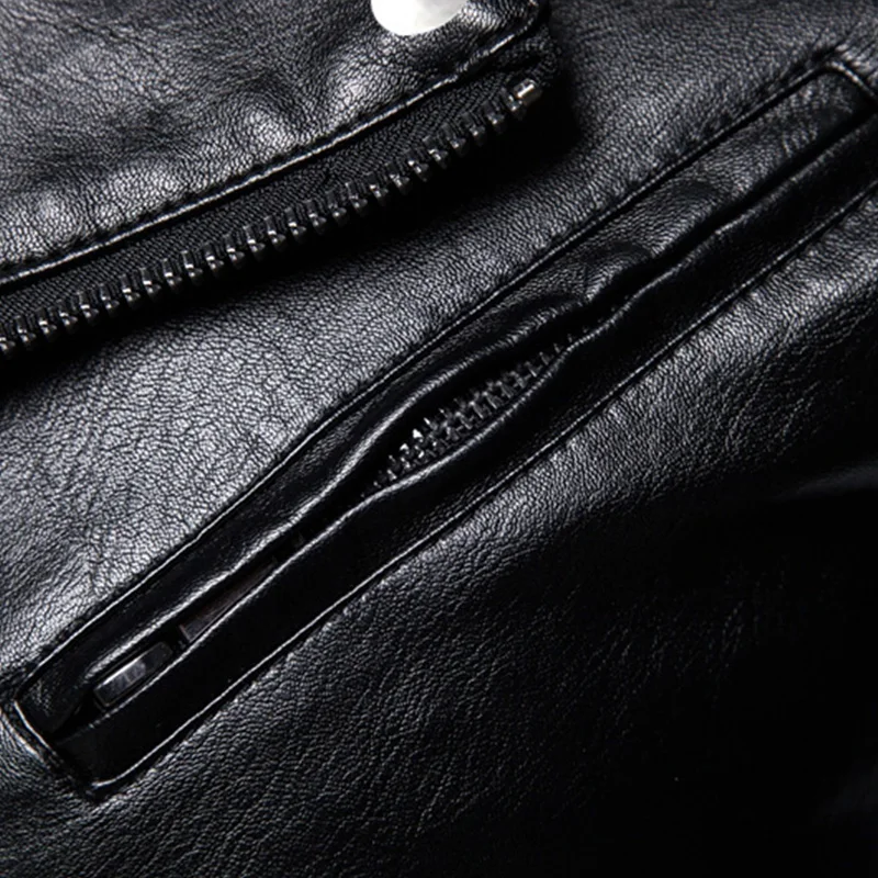 سترة جلدية للرجال من TRAF-Four مواسم ، طية صدر مريحة ، تناسب الجسم ، شباب الترفيه ، النسخة الكورية ، الموضة الجديدة ، الربيع ، #3