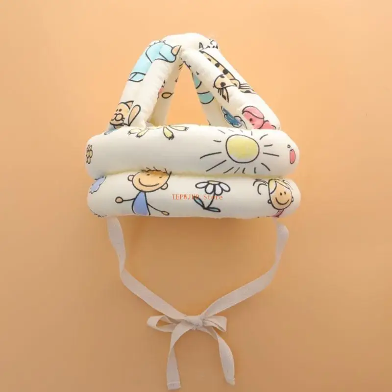 U50F ترقية خوذة سلامة الطفل قبعة حماية الرأس طفل صغير المضادة للسقوط وسادة الأطفال