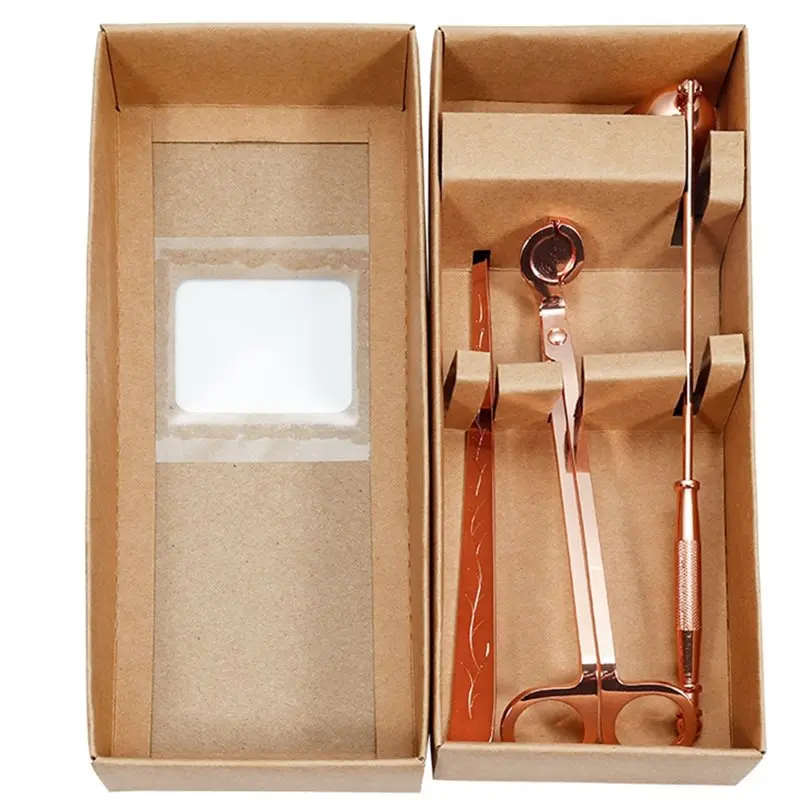 FYBL-Wick Trimmer Snuffer Differ Stainless Steel Candles Accessories Kit For DIY For DIY Candle Lover Supplies Candles Care Set