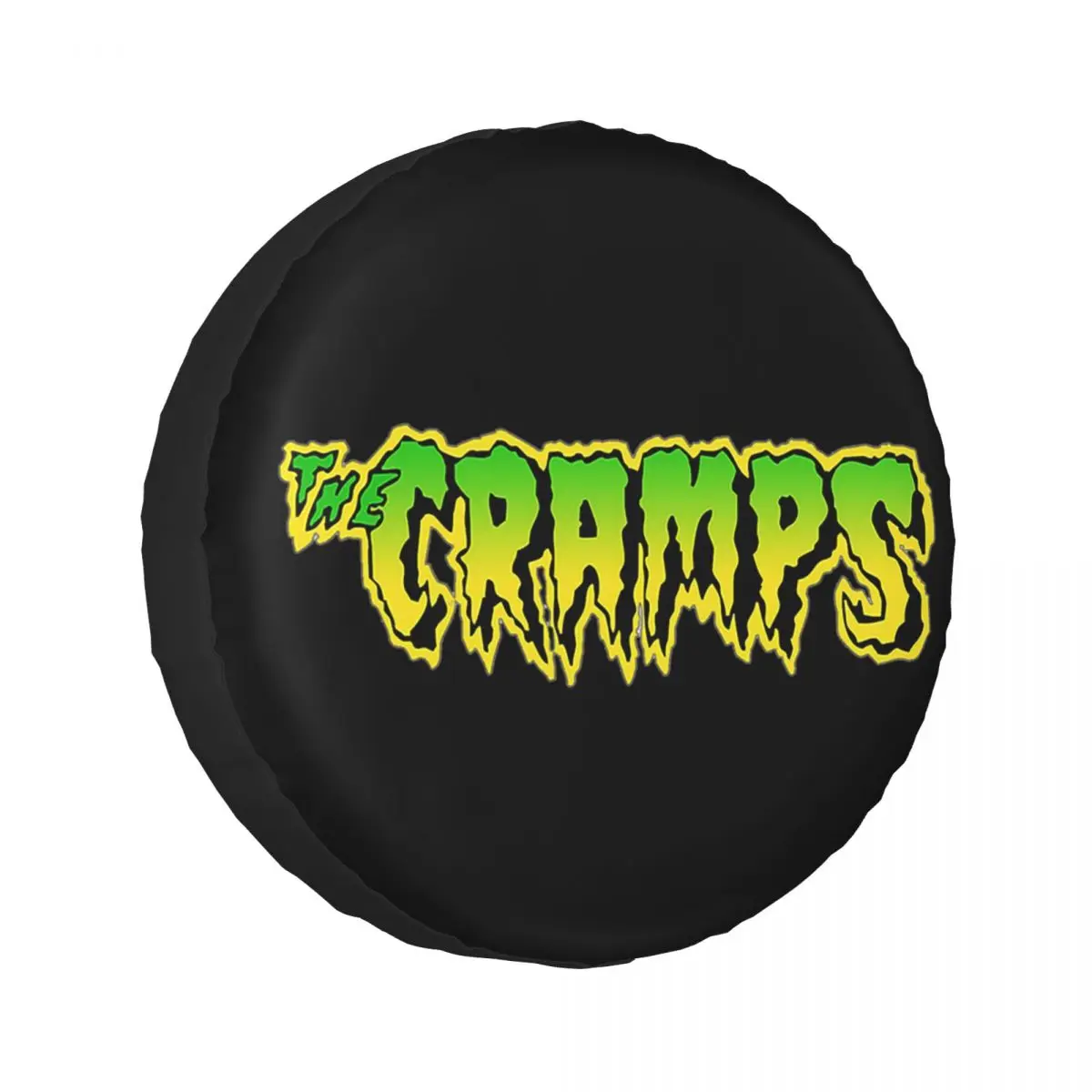 Custom The Cramps Spare Tire Cover for Car Pajero 4x4 Wheel Protector Covers 14