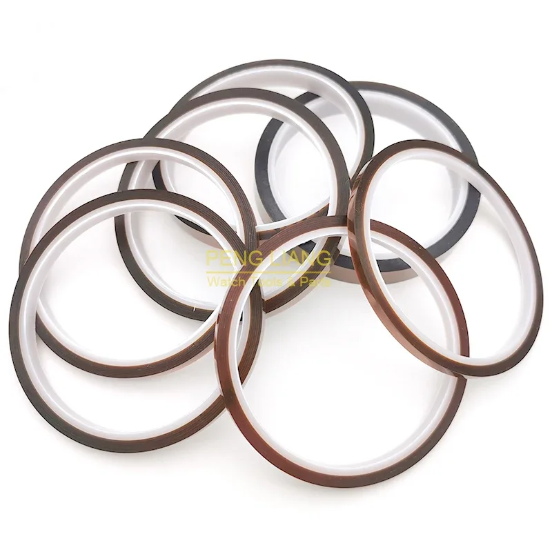 Инструменты для ремонта часов, защитная лента для полировки часов, от 3 до 20 мм, высокая термостойкость, без остатков