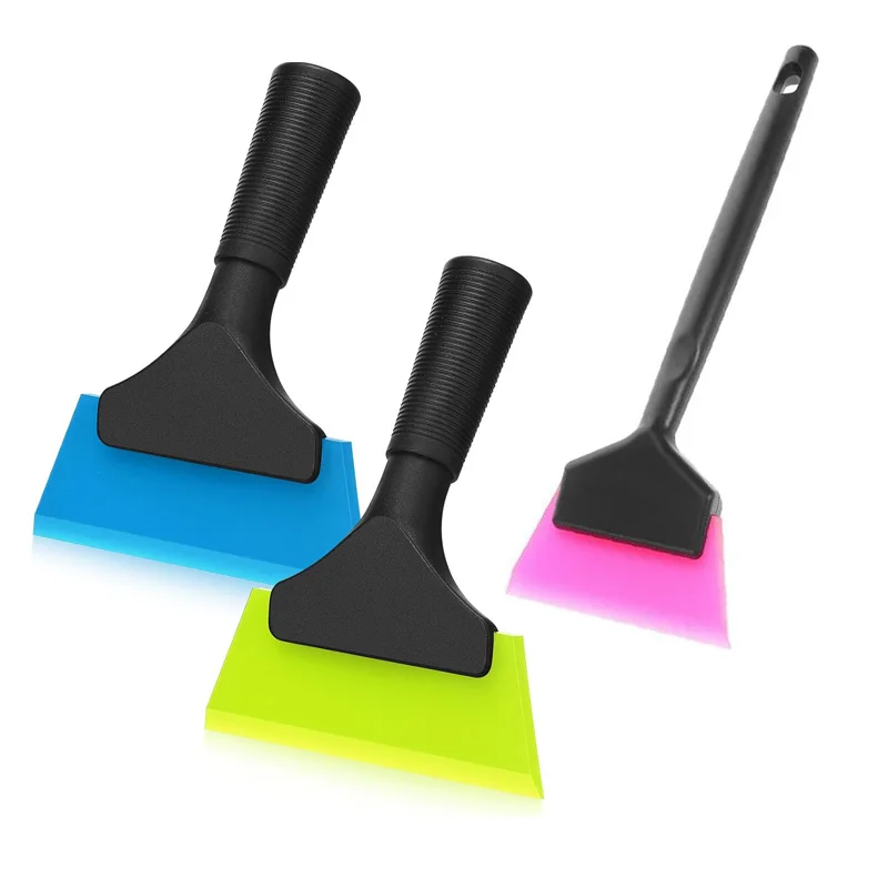 

Силиконовый скребок для тонировки окон, стеклоочиститель для чистки лобового стекла с нескользящей ручкой, инструменты для тонировки окон для стекла, зеркала, душа