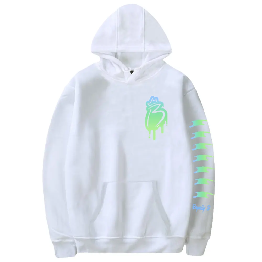 BriannaPlayz Merch Groen Gedimde Hoodie Unisex Lange Mouw Heren Dames Sweatshirt Met Capuchon Sociale Media Ster Jeugdige Kleding