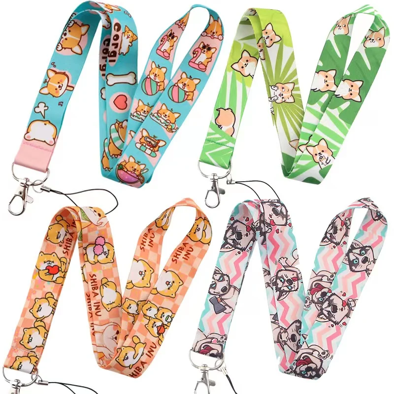 

Wholesale!!! Husky dog Lanyard Neck Strap for key ID Card Cellphone Straps Badge Holder DIY Hanging Rope Neckband Accessories