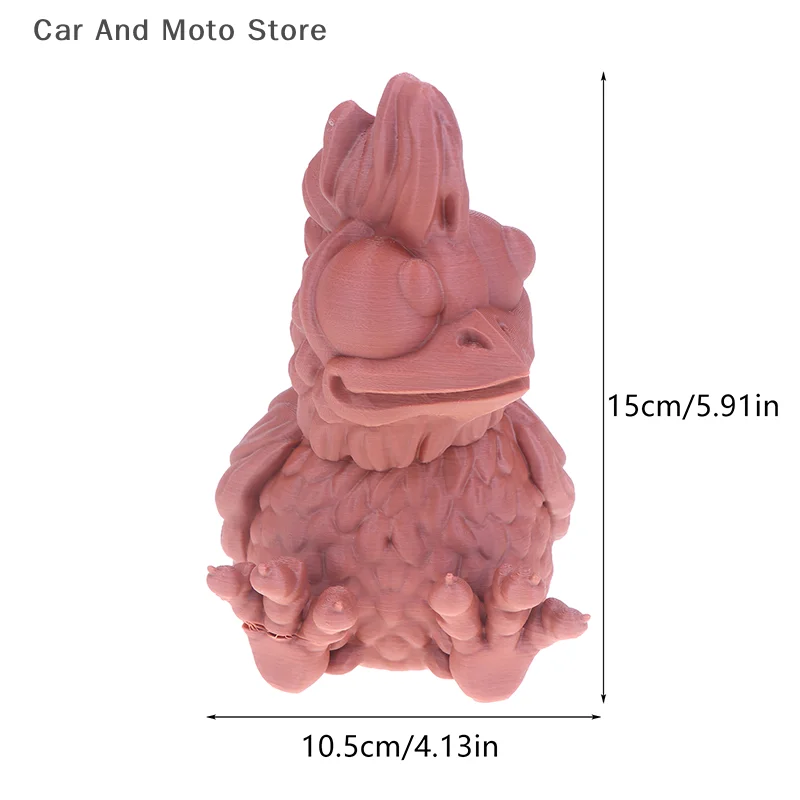 Chicken Shape Cover Cap For Trailer Coupling 3D Printed Trailer Hitch Ball Cover Hitch Decor Prevent Receiver Tube From Rusting