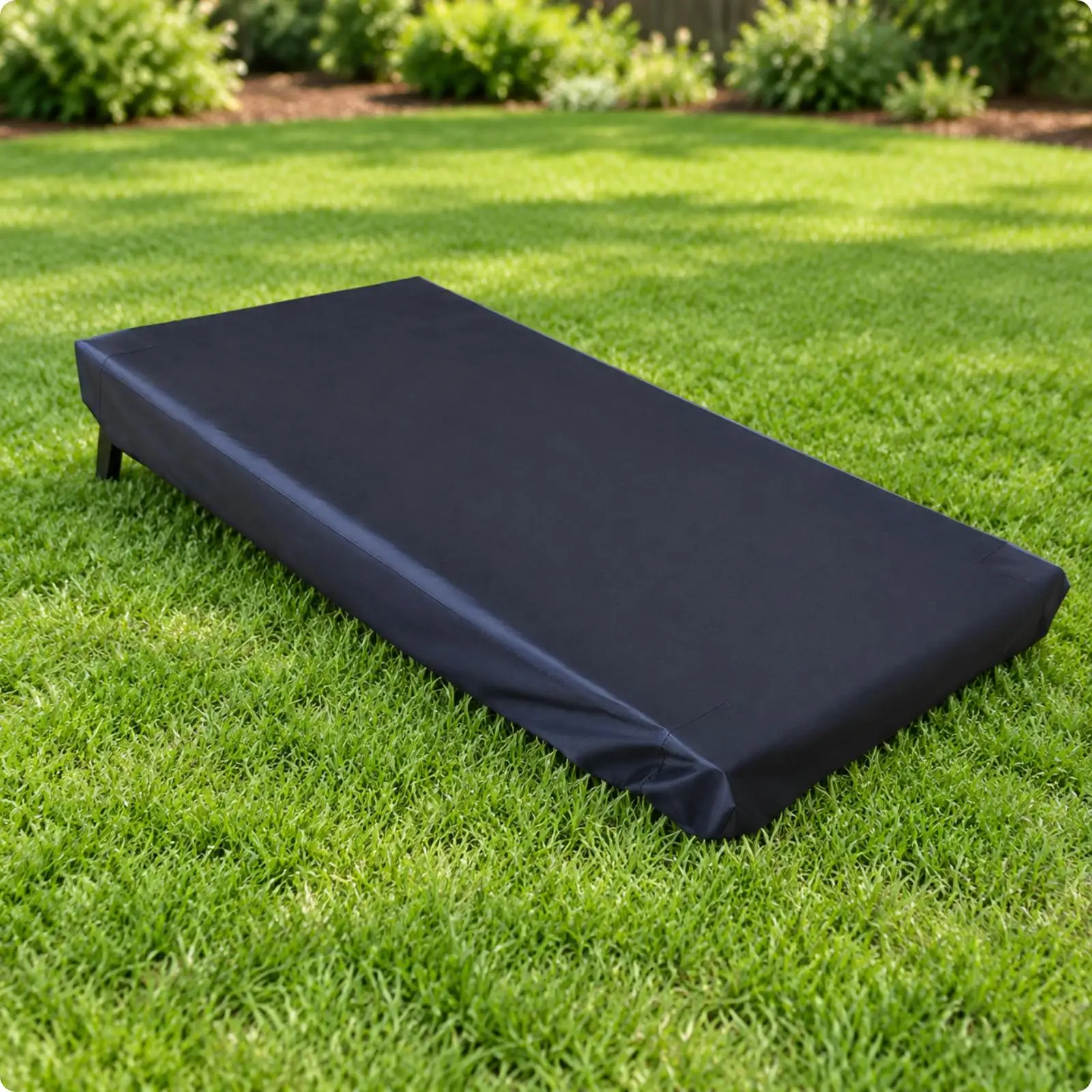 Fits Standard Cornhole Boards Waterproof Resistant Cover with Silver Coating and Drawstring for Secure All Weather Guarding