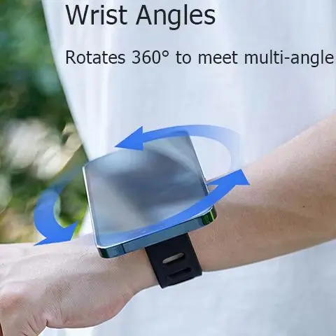 Magsafe Magnetic Mount - Outdoor Cycling Wrist Strap, Portable Lazy Arm Bracket For Fitness Magnetic Phone Holder