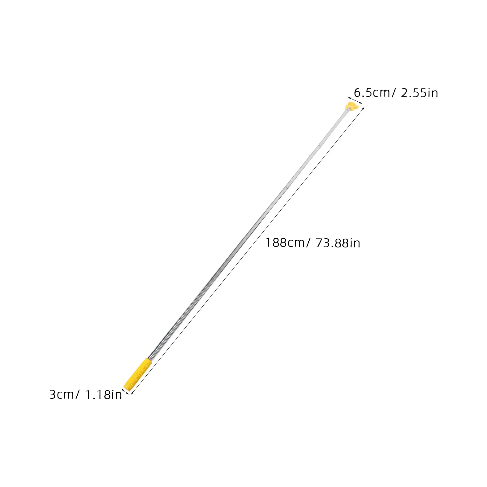 Adjustable Telescoping Window Opener Rod Sliding Pull Stick Extendable Awning Curtain Tool for High Windows Kitchen Bedroom