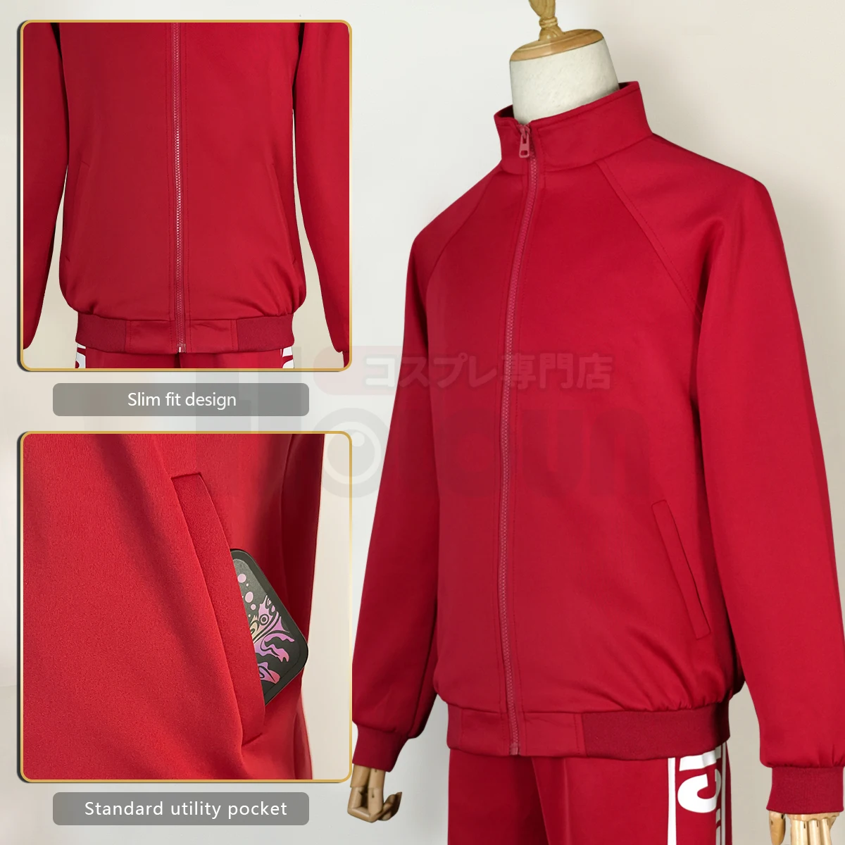 HOLOUN-Haiky Anime Uniforme do Ensino Médio, Nekoma, Kuroo, Tetsuro, Kozumekenma, Traje Cosplay, Full-zip, Agasalho Diário, Bordado