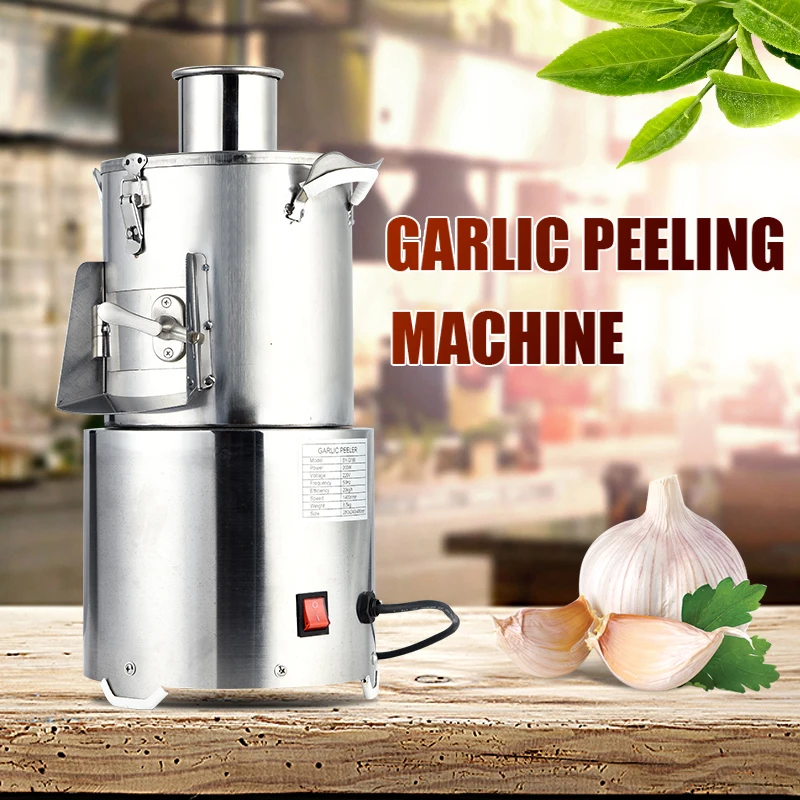 Sale New Fully Automatic Electric Commercial Stainless Steel Small Dry Garlic Skin Removing Peeler Peeling Machine
