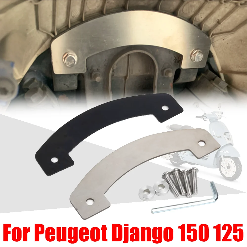 For Peugeot Django 150 125 Accessories Front Fender Mudguard Bracket Strengthen Reinforcement Bracket Support Anti-Breakage