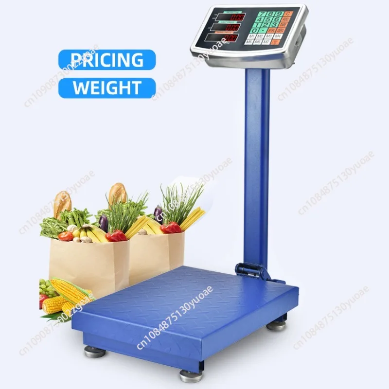 Folding Table Scale for Export Price, 100kg, 300kg, English Version