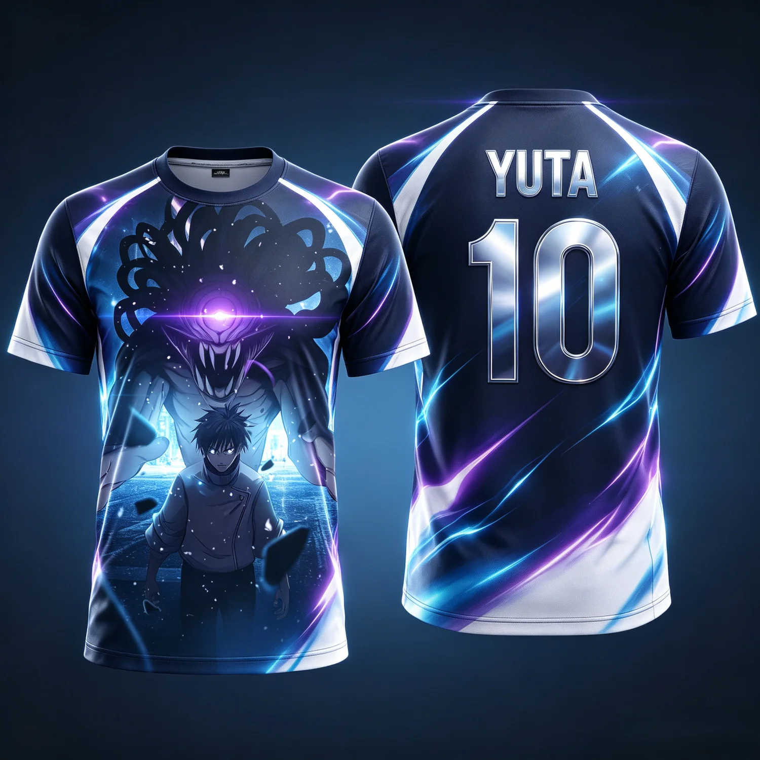 2026 Summer Jujutsu Kaisen Retro Cosplay T-shirt Men's 3D Printed Jiu Jitsu Short-sleeved Family Unisex Children's Sports Shirt
