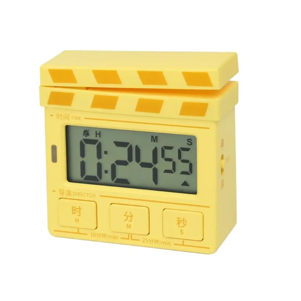 ABS Electronic Timing Retro Board Shape Classroom Timed Reminder Digital Countdown Timer Magnetic Adsorption Time Manager