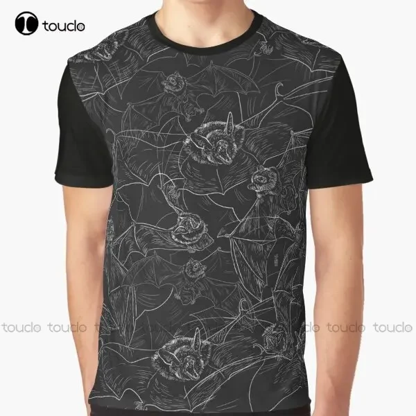 Bat Attack Graphic Bat, Animal, Fight T-Shirt Digital Printing Tee Shirts Streetwear Xxs-5Xl New Popular Unisex Christmas Gift