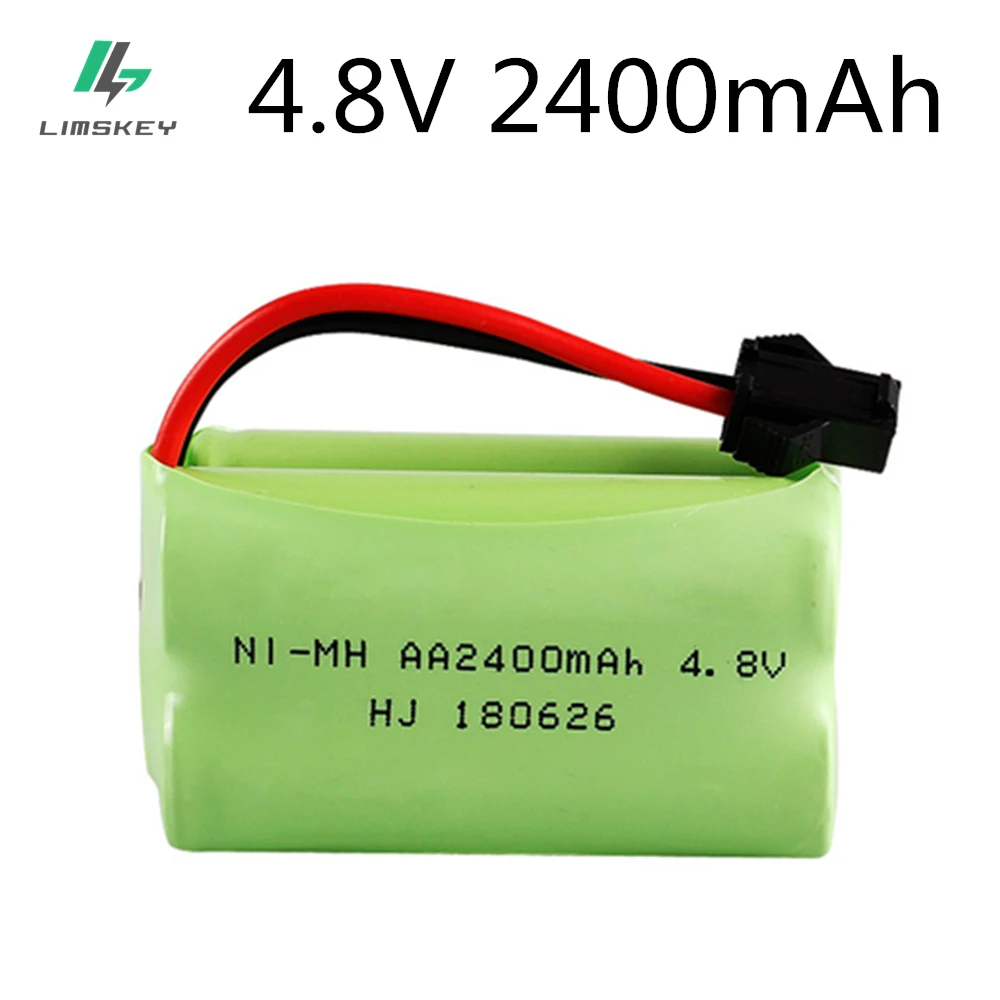 2026 NEW 4.8V 2400mAh Remote Control toy electric lighting lighting security facilities 4*AA NI-MH battery RC TOYS battery group