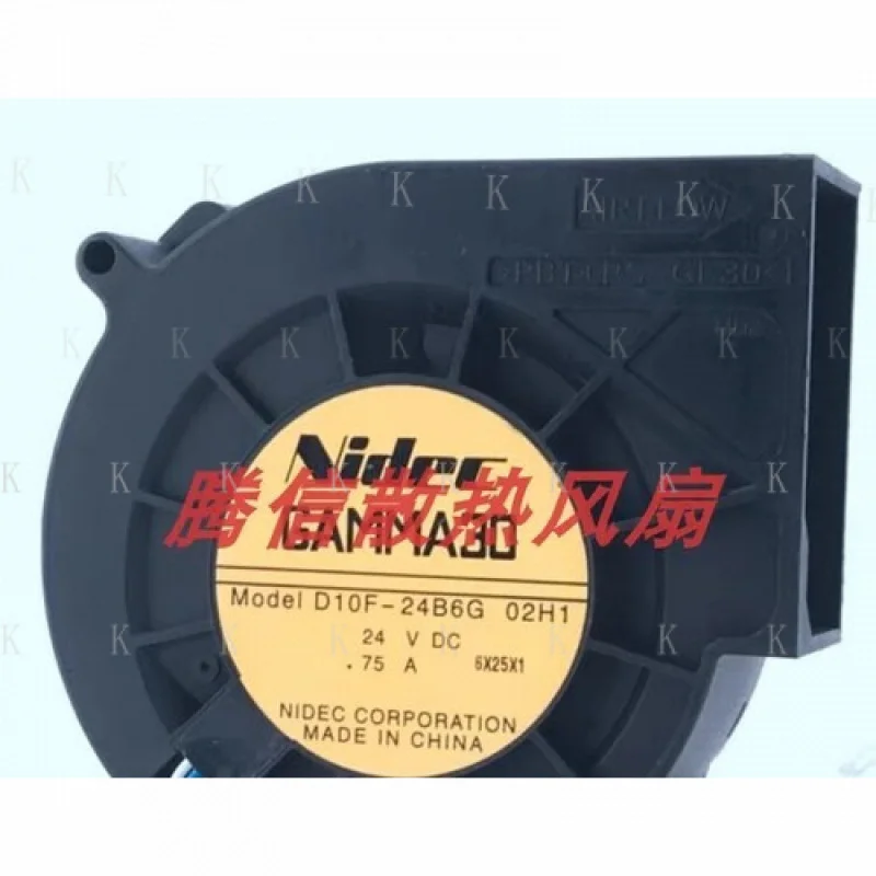 

C for Nidec D10F-24B6G 02H1 DC24V 0.75A 9733 Centrifugal Turbo Cooling Fan
