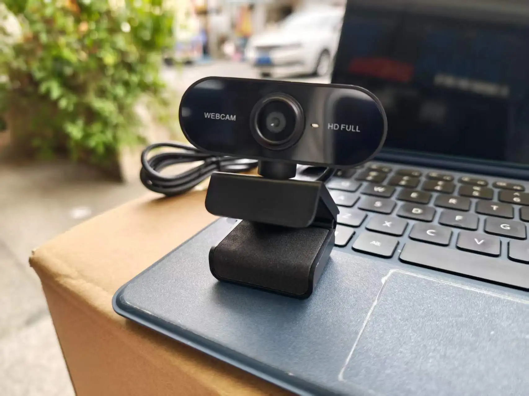Webcam 360° Rotatable Mini Streaming Web Camera Full HD Plug And Play Computer Usb Web Camera For Pc Laptop With Microphone  ﻿