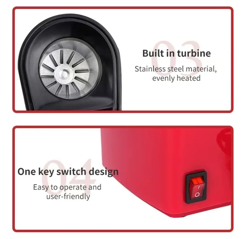 110V-220V 뜨거운 공기 팝콘 제조기 자동 팝콘 기계 작은 팝콘 기계 전기 가전 기계