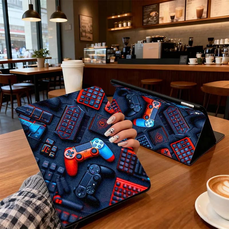 

Creative game controller For Xiaomi Redmi Mi Pad 4 5 6 6s 7 8 SE Pro 2 11 Plus Max 12.4 11 11.2 12.5 8.7 inch Tablet Case