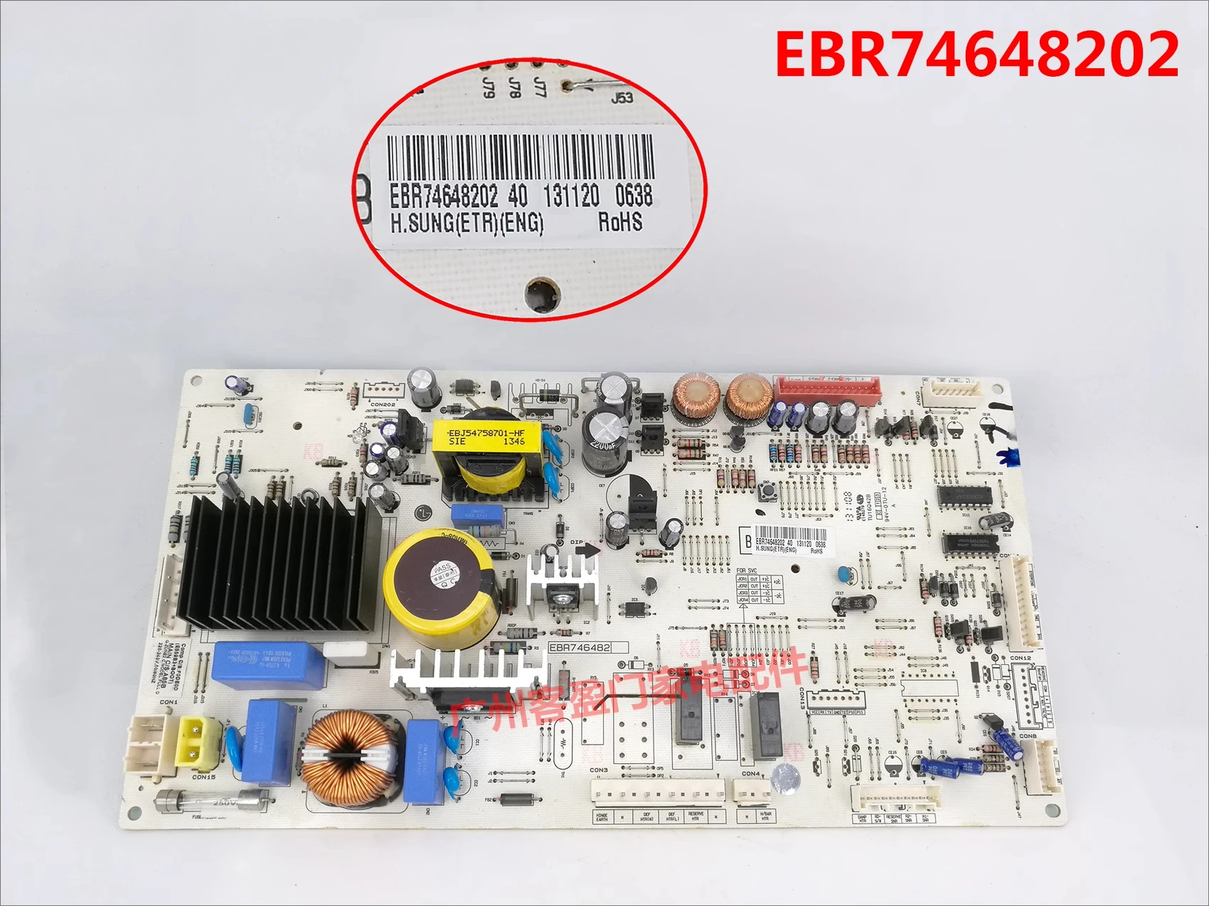 

Основная плата для холодильника LG, плата питания GR-M2378JRYL EBR74648202, плата управления дисплеем