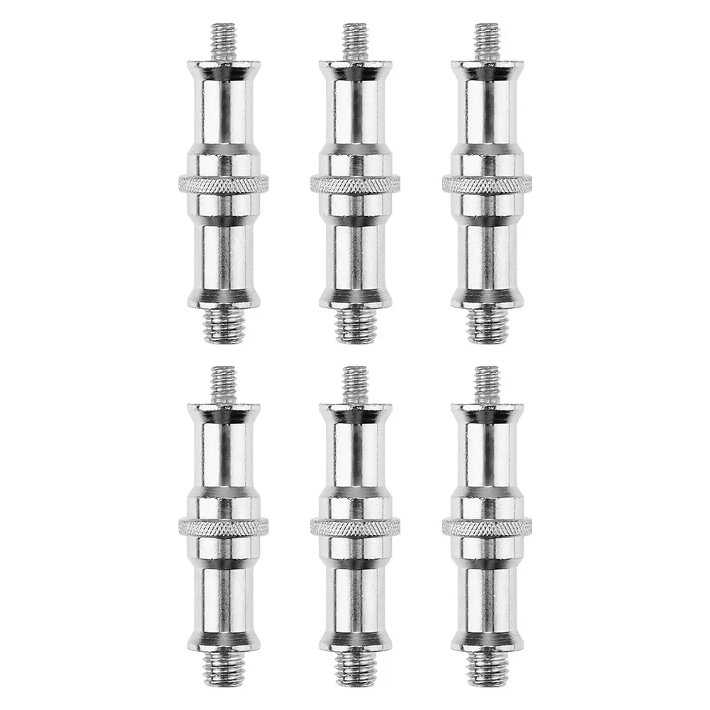 6 قطعة 1/4 إلى 3/8 الخيوط المسمار محول حنفية مسمار ل ضوء فلاش حامل ترايبود جبل استوديو معدات التصوير الفوتوغرافي #4