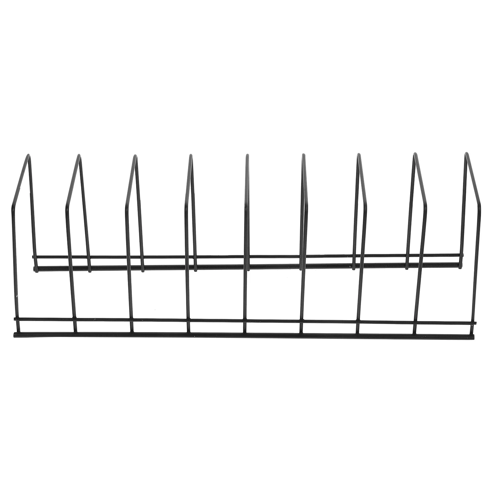 

Desktop Book Shelf Iron Art File Organizer For Folders Magazines Multi-Function Bookend Stand Heavy Duty Metal Holder Office