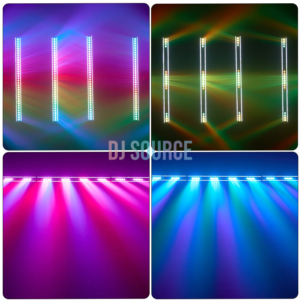 120W LED 36X3W Curtain Wash Light With RGB Pixel Strip Light Wall Wash Horse Racing Effect DMX512 For DJ Wedding Stage Bar Light