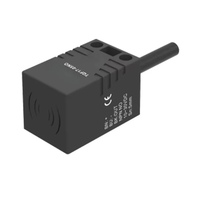 Industrial Square NPN Induction Spherical Distance Sensor Shielded Proximity Sensor