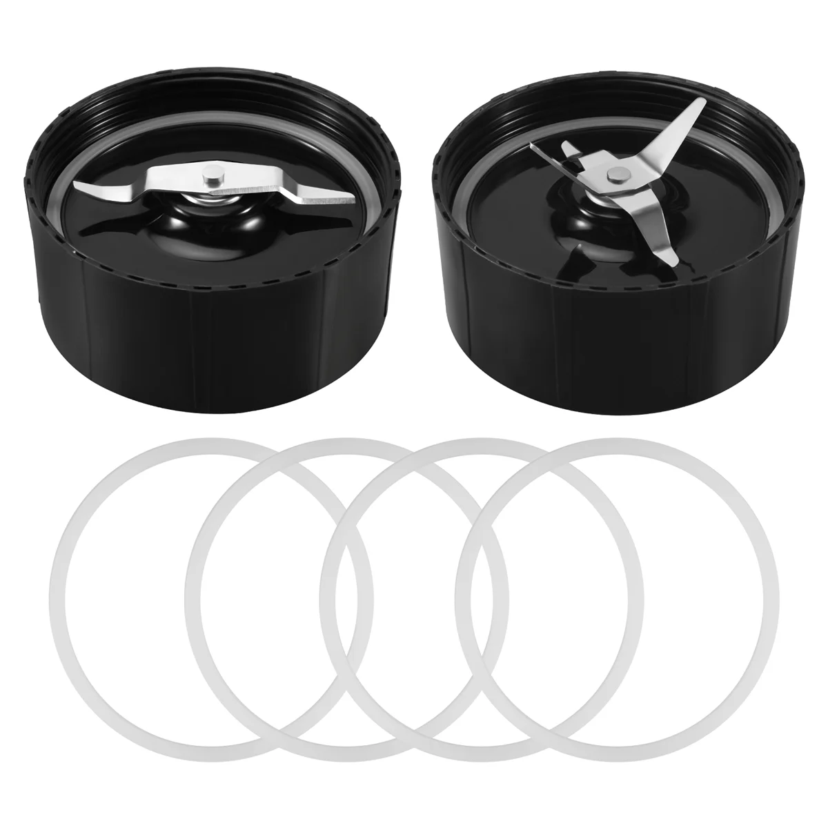 A86I-Сменные крестообразные и плоские лезвия — запасные части с дополнительными 4 прокладками для блендера, соковыжималки, миксера мощностью 250 Вт