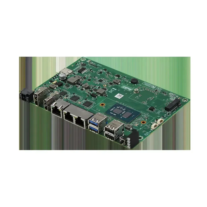 4 Inch Industrial Mainboard for Mini PC with Intel J6412 X6425E N6210 CPU Integrated DDR4 and SATA Hard Disk Interface