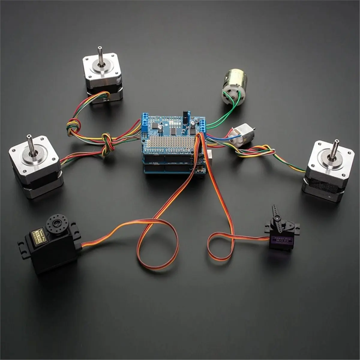 Motor/Stepper/Servo Shield for /, Kit, V2.3, 1438