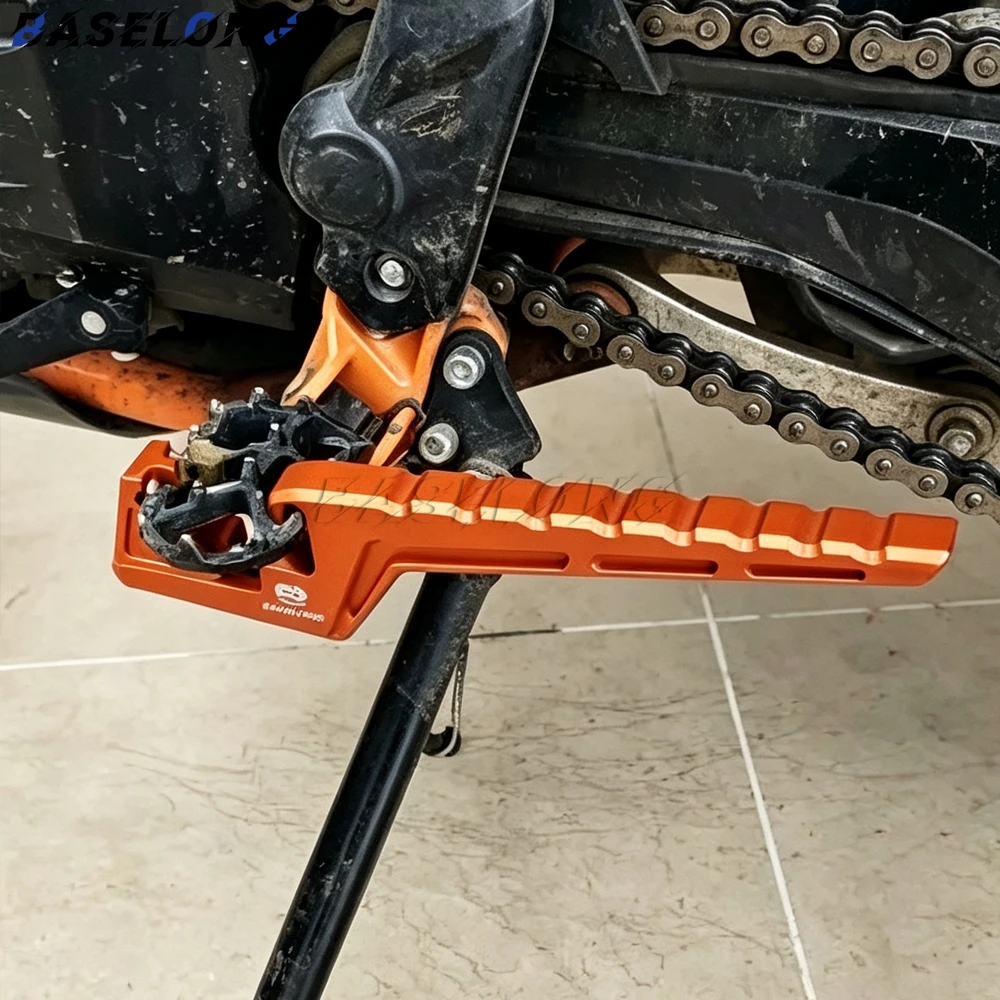 For GasGas EC 250 350F 250 300 Adjustable Passenger Footpegs Extensions For KTM 125 200 250 350 380 400 450 520 525 530 EXC MXC view 6