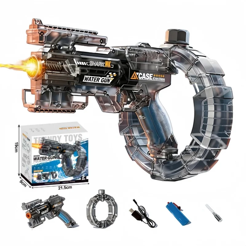 Elektrische Wasserpistolen für Erwachsene Leistungsstarke Automatische Wassersauger Wasserblaster Sommer Outdoor Strand Spielzeug für Jungen Kindergeschenk