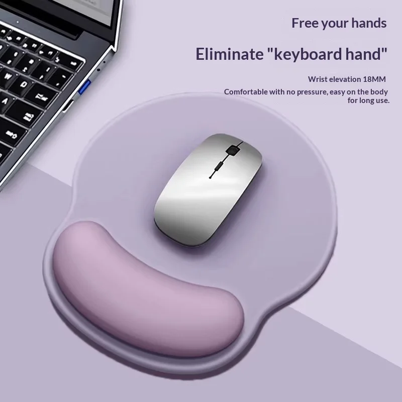 

New mouse pad wrist guard small wrist rest high appearance level for girlsoffice desk mat computer mouse pad home use