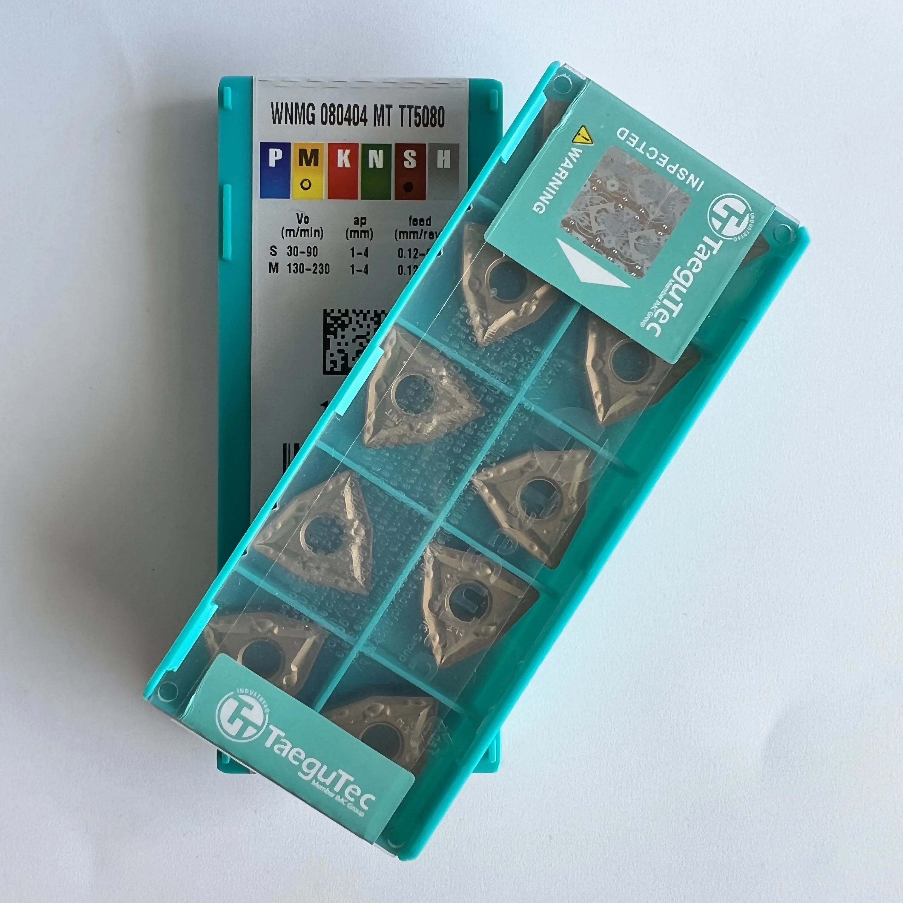 

Carbide inserts for lathe WNMG080404MT TT5080 TT5100