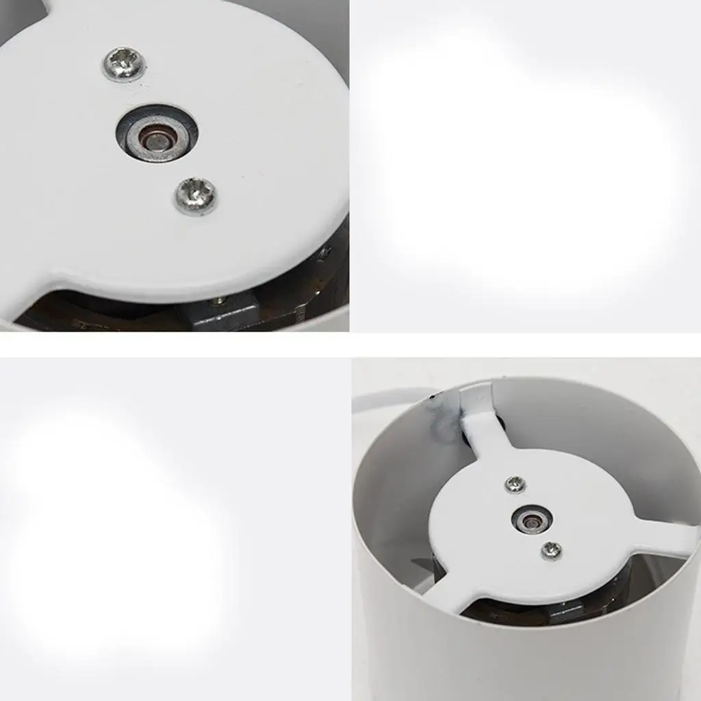 

Durable Metal Exhaust Fan Silent Duct Booster Ventilator for Bathroom Garage Air Conditioning Cooling Fan