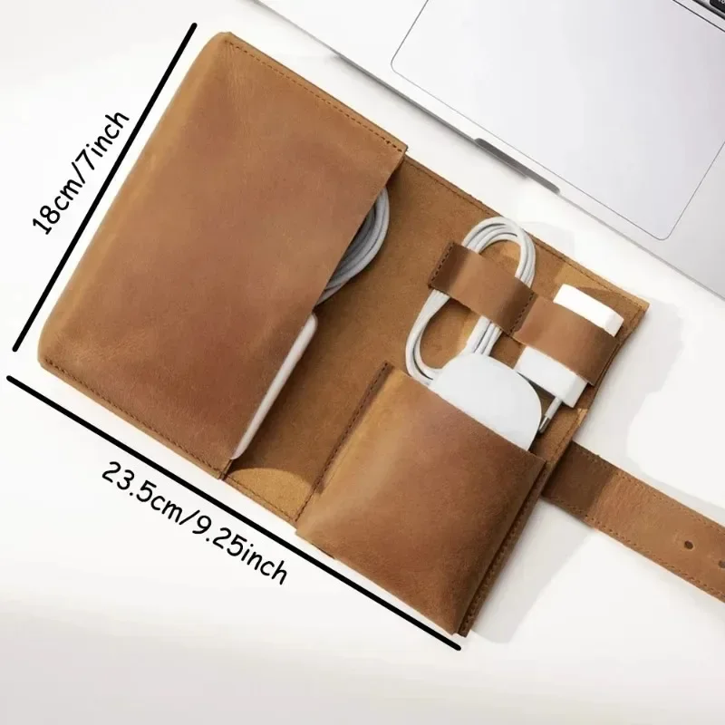 

Mobile Phone Tablet Data Cable Storage Bag Portable Travel Camping Outdoor Power Bank Protective Cover