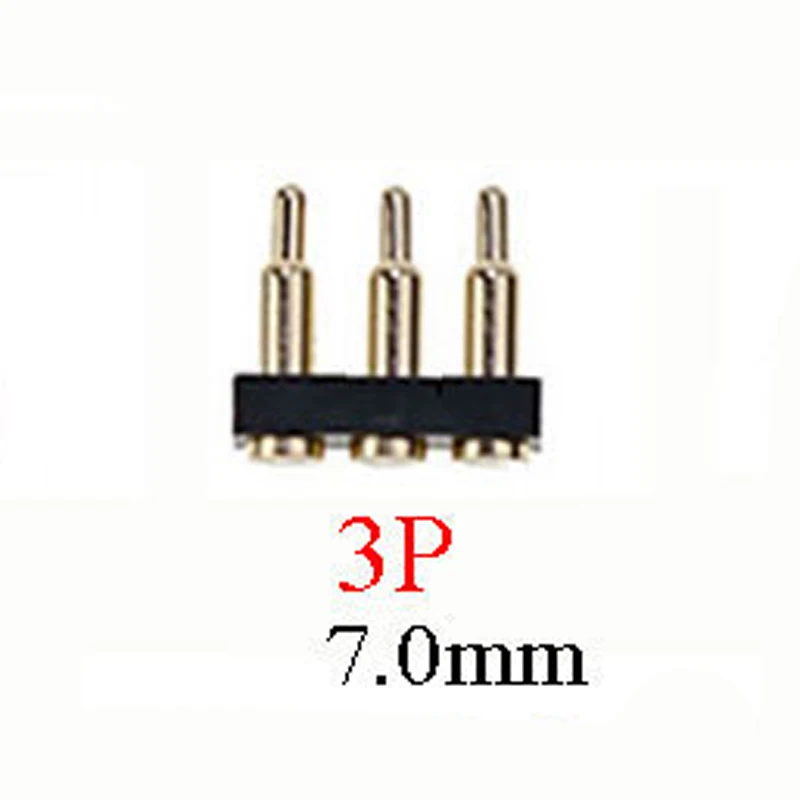 Cltgxdd 1piece SMT DIP Pogo pin connector Pogopin battery spring loading contact test probe power charging head pin 2.54