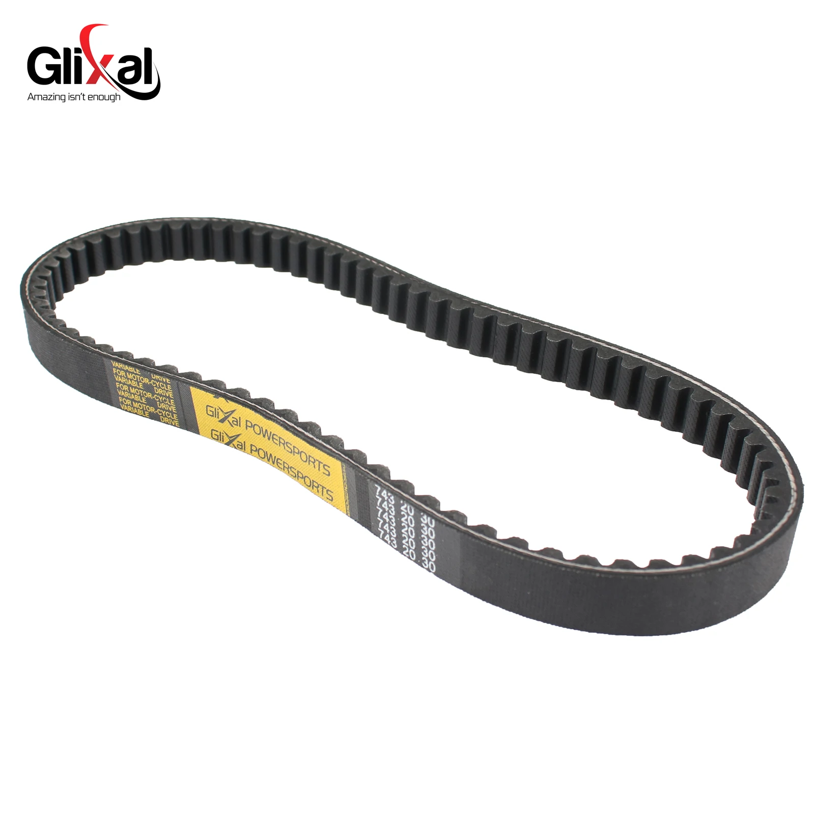 Glixal GY6 125cc 150cc 743-20-30 CVT Drive Belt for Chinese Scooter Moped ATV Go-kart 152QMI 157QMJ Engine 743 20 30