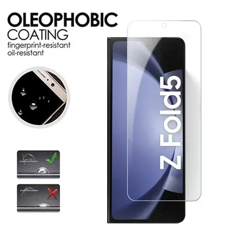 4 шт. закаленное стекло для Samsung Galaxy Z Fold 5 HD прозрачная Защита экрана для Samsung Z Fold 4 6 5G Z Fold5 9H защитное стекло