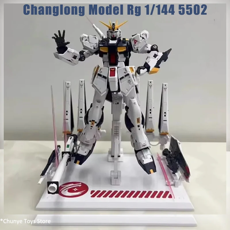 

New Hot Changlong Model Rg 1/144 5502 Rx-93 V Assembly Model Movable Joints Collectible Robot Kits Toys Models Pre-Sale